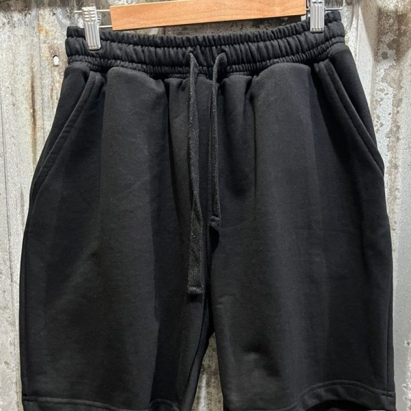 Short de franela de algodón